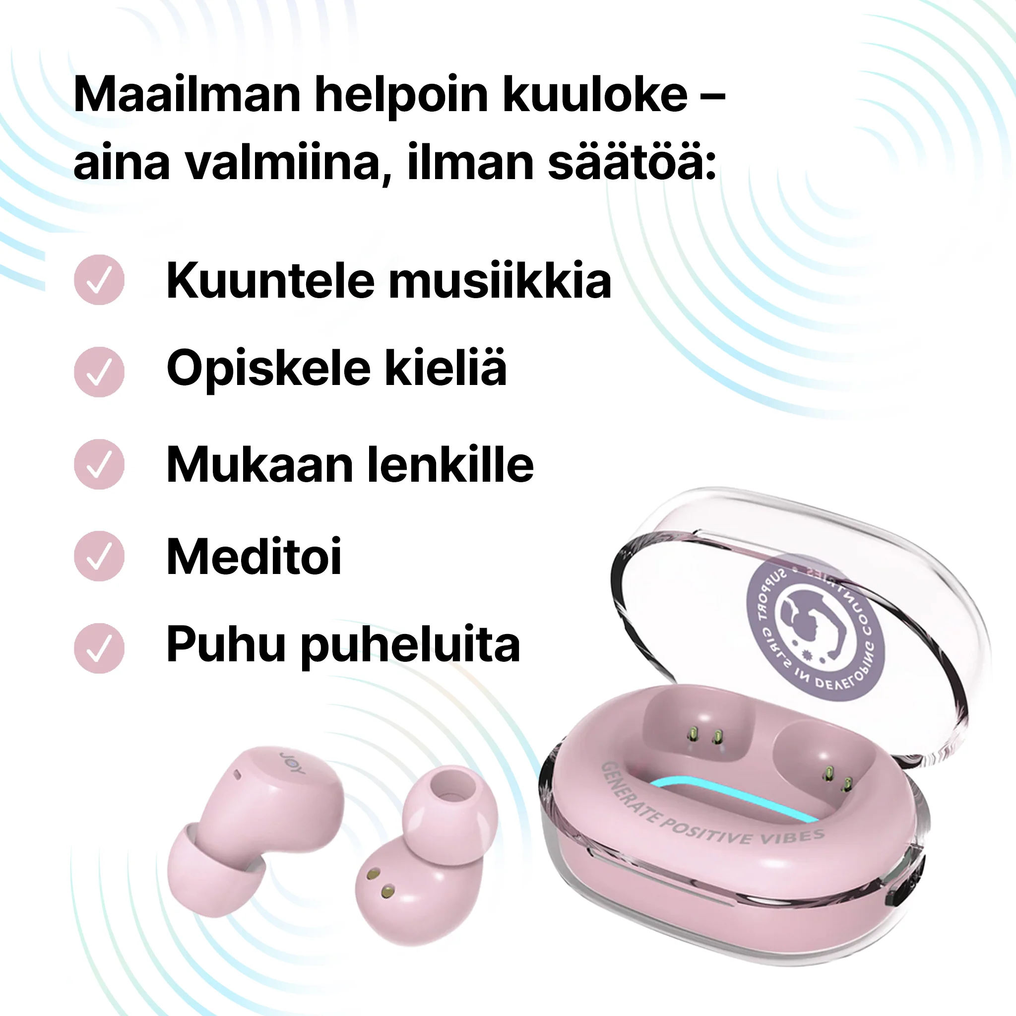 JOY Koru® – Pienet SUPER-kuulokkeet kevääksi - Image 19